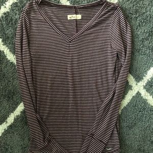 Striped V-Neck